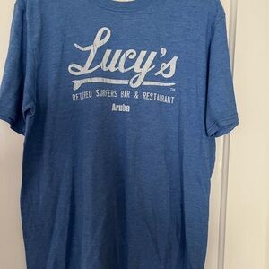 Lucy Blue Surf Bar Tee